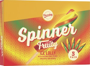 Dazzley Isglass Spinner Fruity 5-p Dazzley