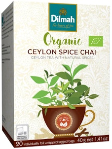 Dilmah Svart Te Ceylon Spice Chai EKO 20-p Dilmah