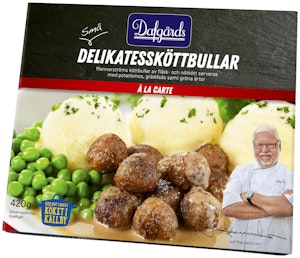 Dafgårds Delikatessköttbullar Fryst 420g Dafgårds