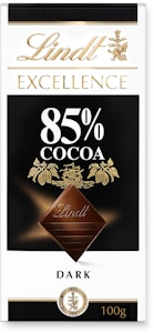 Lindt Excellence Mörk Chokladkaka 85% 100g Lindt