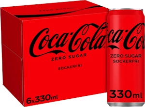 Coca-Cola Zero Sugar 6x33cl