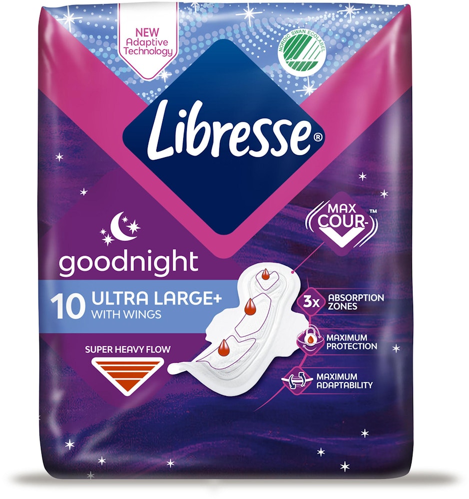 Libresse Bindor Ultra Goodnight 10-p Libresse