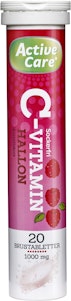 Active Care Brustablett C-Vitamin Hallon 20-p Active Care
