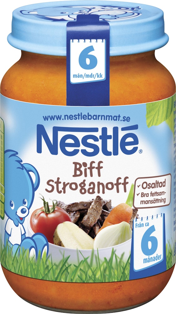 Nestlé Biff Stroganoff 6M Nestlé