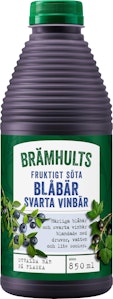 Brämhults Dryck Blåbär & Svarta Vinbär 850ml Brämhults