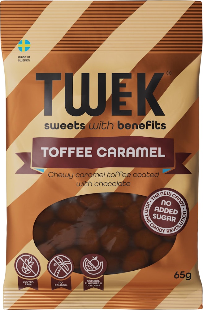 Tweek Godis Toffee Caramel 65g Tweek