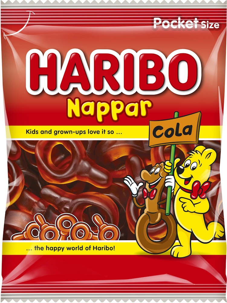 Haribo Nappar Cola 80g Haribo