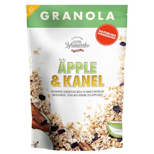 Clean Eating Granola Äpple & Kanel 400g Clean Eating