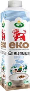Arla Ko Ekologisk Yoghurt Lätt Mild Naturell 0,5% EKO 1000g Arla
