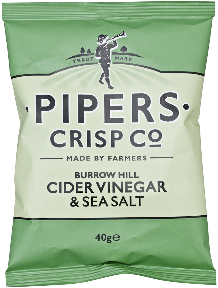 Pipers crisps Salt & Cider Vinäger Pipers Crisps