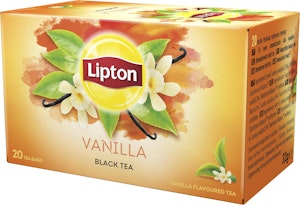 Lipton Svart te Vanilla 20-p Lipton