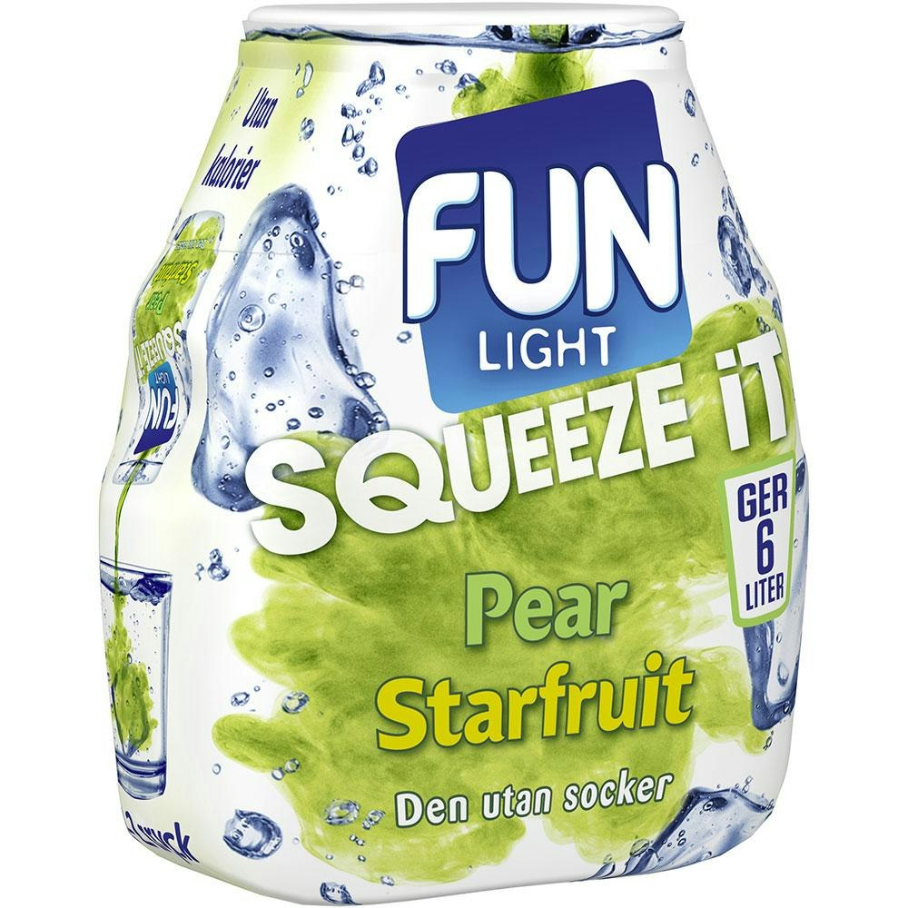 Fun Light Squeeze it Päron/Stjärnfrukt Fun Light
