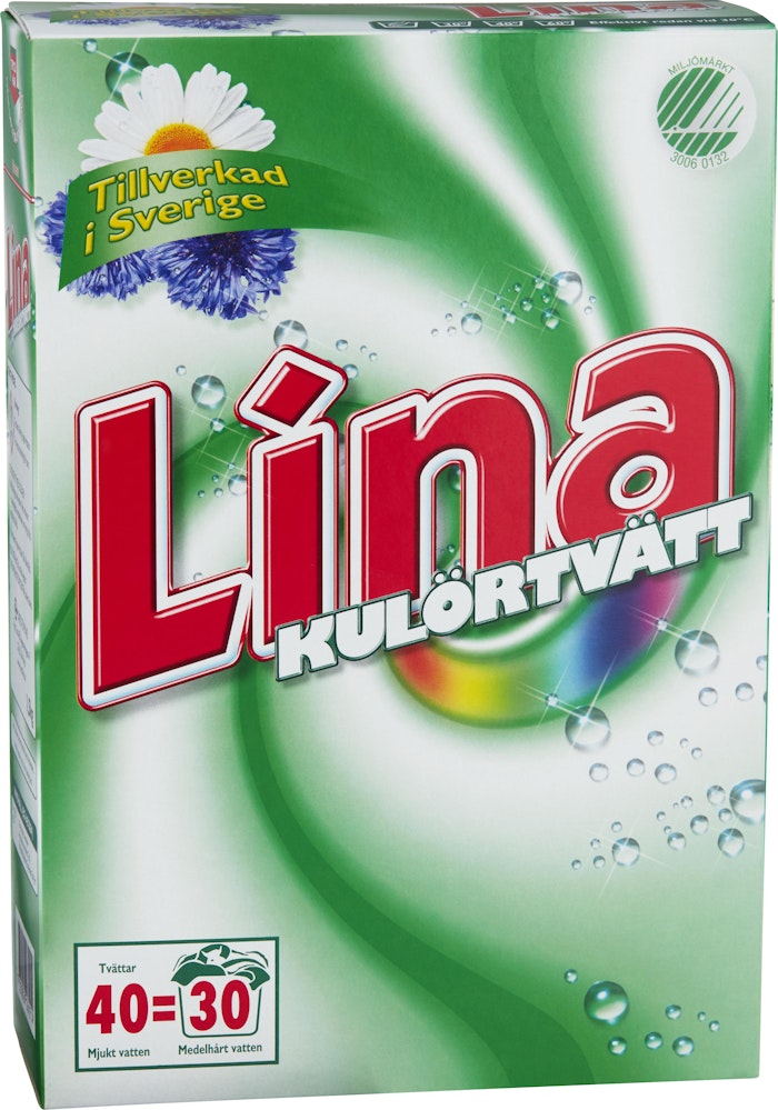 Lina Tvättmedel Kulör Lina