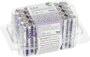 Fixa Batterier AAA 24-p Fixa