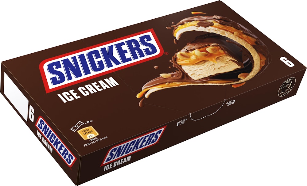 Mars Glass Snickers 6-p