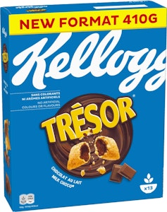 Kelloggs Mmmh... Tresor Milk Choco 410g Kellogg's
