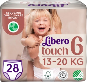 Byxblöja Touch (6) 13-20Kg 28-P