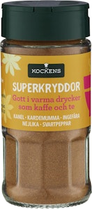 Kockens Superkrydda Kanel/ Kardemumma/ Ingefära/ Nejlika/ Svartpeppar 90g Kockens