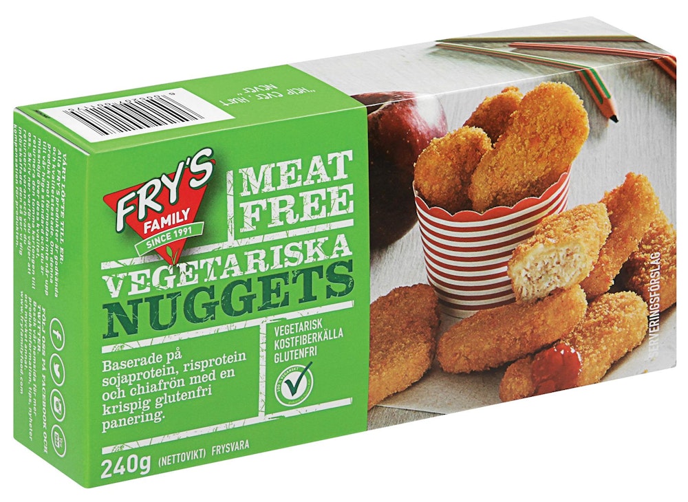 FRY's Vegetariska Nuggets Fryst FRY's