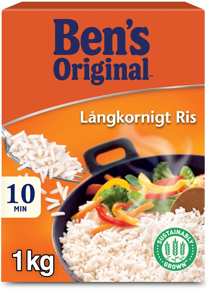 Ben's Original Långkornigt Ris 1kg Ben´s Original