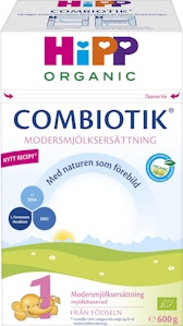 Hipp Modersmjölkersättning Pulver Combiotik 1 EKO 600g Hipp