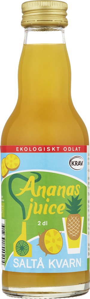 Saltå Kvarn Ananasjuice EKO/KRAV Saltå Kvarn