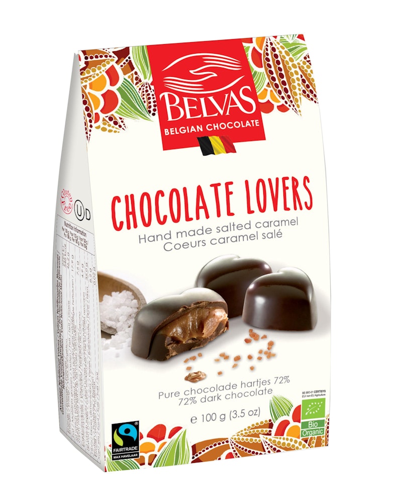 Belvas Chokladhjärtan EKO/Fairtrade Belvas