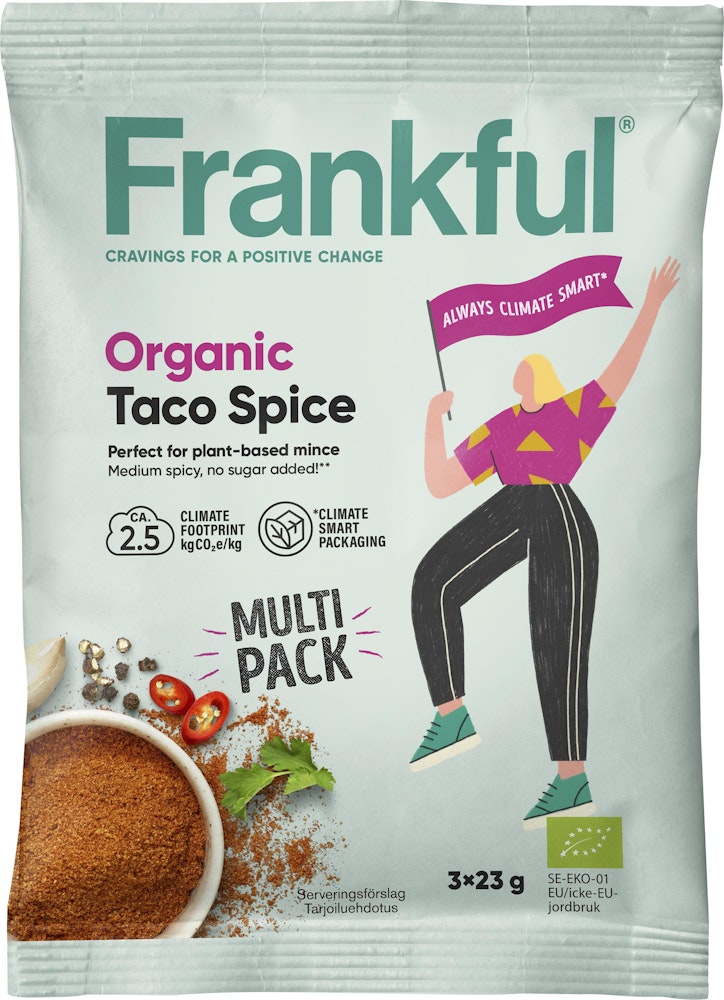 Frankful Kryddmix Taco EKO/KRAV 3x Frankful