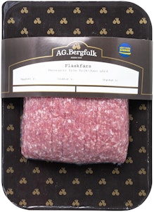 AG Bergfalk Fläskfärs 15% ca 500g AG Bergfalk