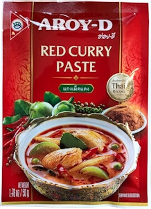 Aroy-D Curry Paste Red 50g Aroy-D
