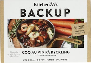Backup Coq Au Vin Kyckling 2-3 Port Fryst Backup