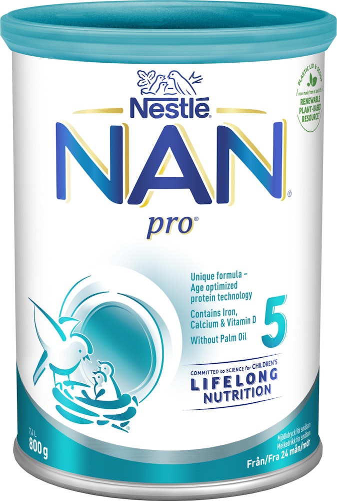 NAN Ersättning NAN Pro 5 24M 800g Nestlé