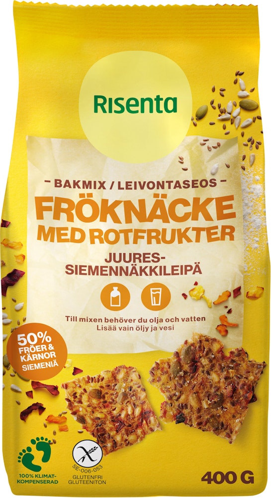 Risenta Bakmix Fröknäcke med Rotfrukter Risenta