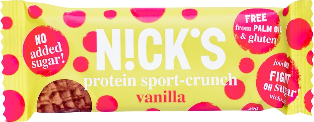 Nick´s Sport-Crunch Vanilj & Choklad Nick's