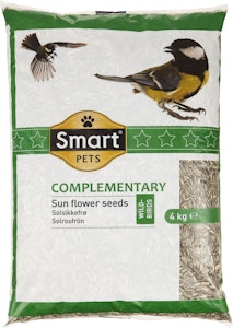 Smart Pets Fågelfrön Solros 4kg Smart Pets