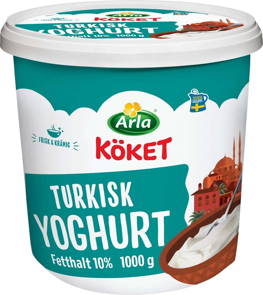 Arla Köket Turkisk Yoghurt 10% 1000g Arla