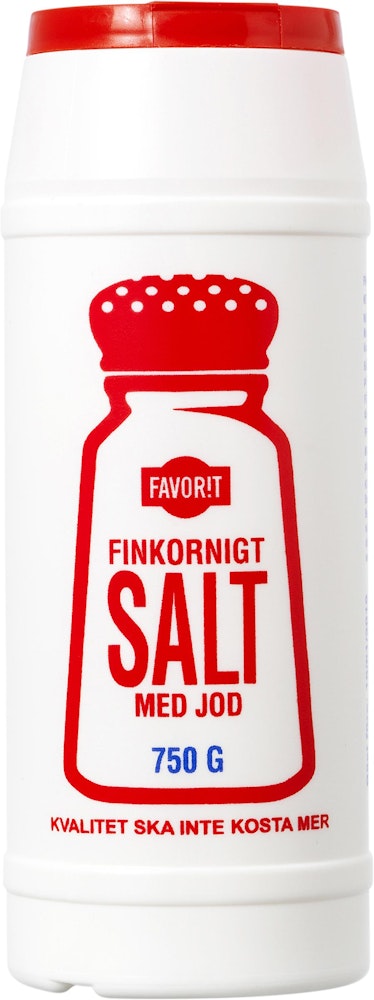 Favorit Salt med Jod Favorit