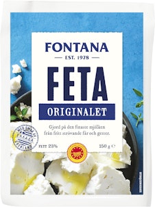 Fontana Fetaost Original 23% 150g Fontana