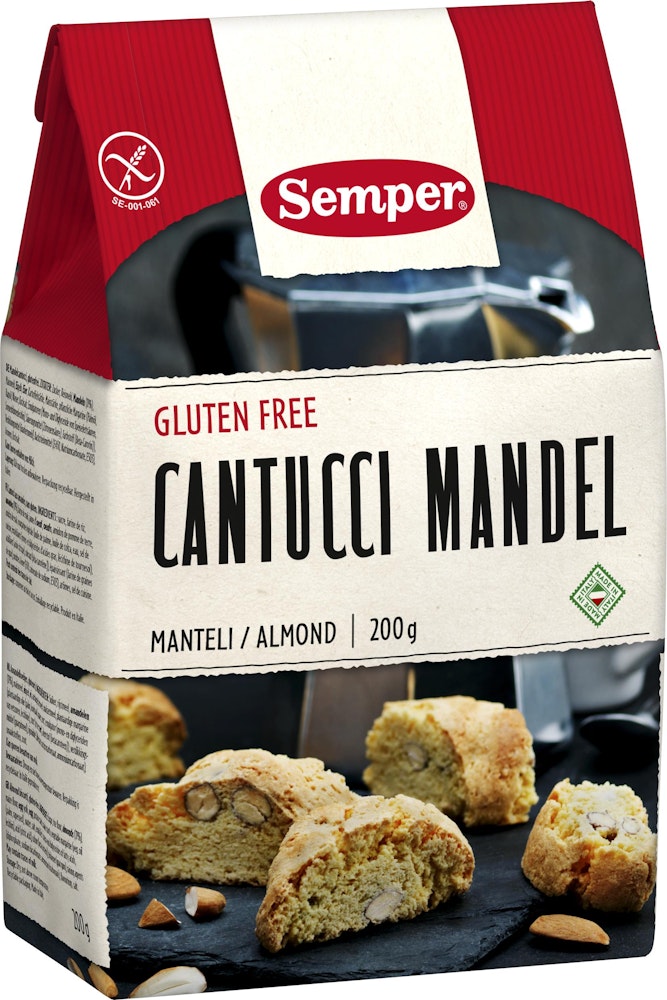 Semper Cantucci Mandel Glutenfri Semper