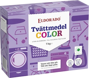Tvättmedel Color 1Kg