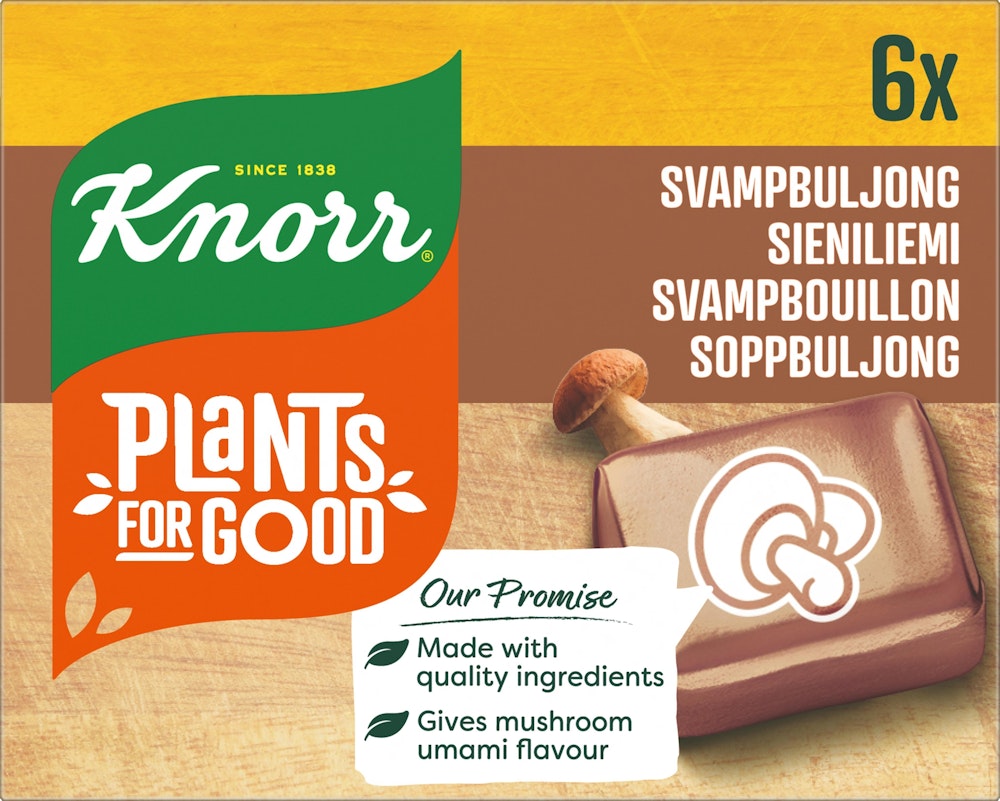 Knorr Svampbuljong 6-p Knorr