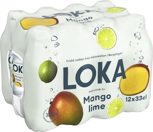 Loka Mango & Lime 12x33cl