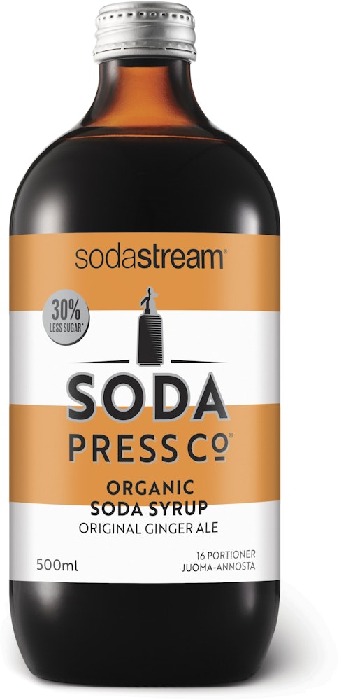 Sodastream CO Smakkoncentrat Soda Press Ginger Ale EKO Sodastream
