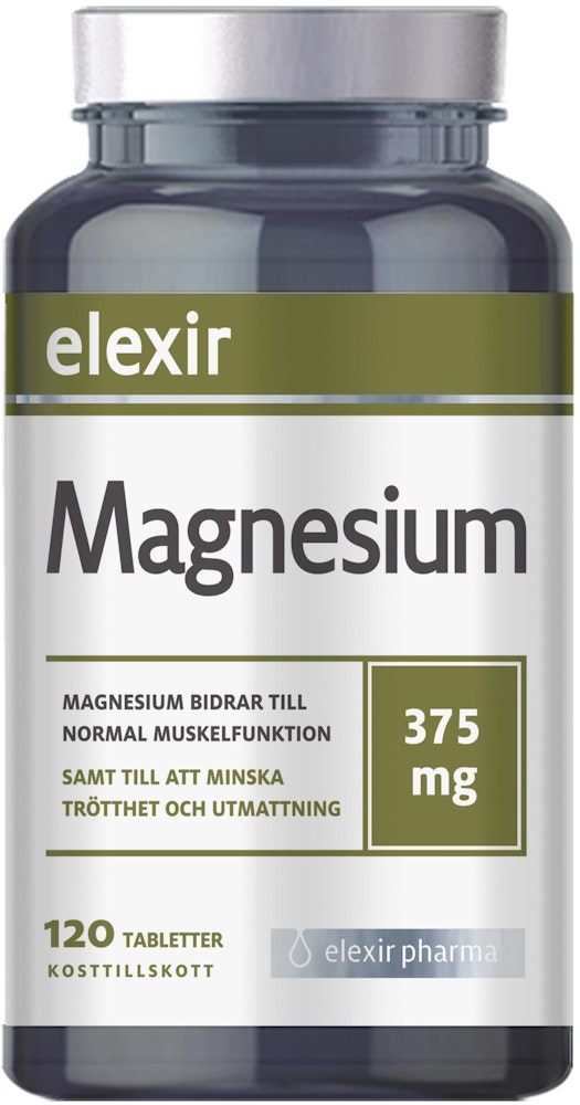 Elexir Pharma Elexir Magnesium 375mg 120-pElexir Pharma