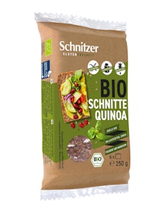 Schnitzer Bröd Svart Quinoa Glutenfritt EKO 250g Schnitzer