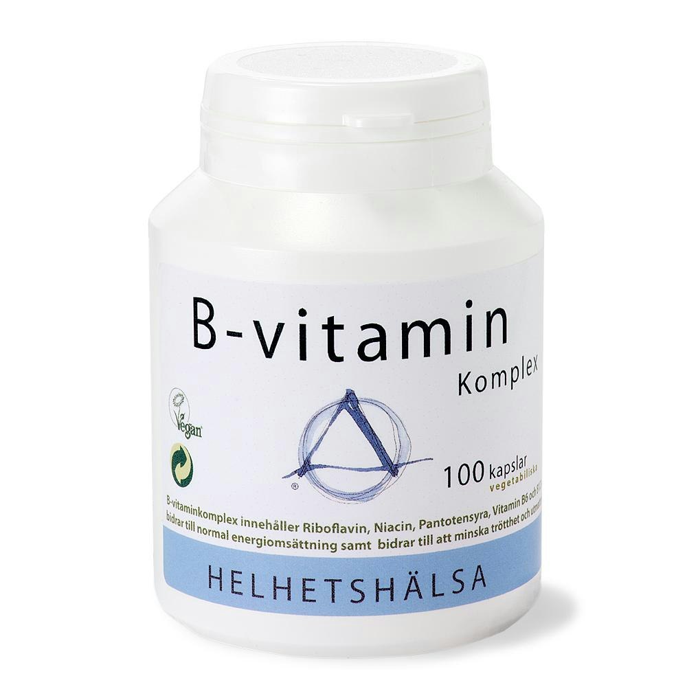 Helhetshälsa B-Vitaminkomplex 100-p veg Helhetshälsa
