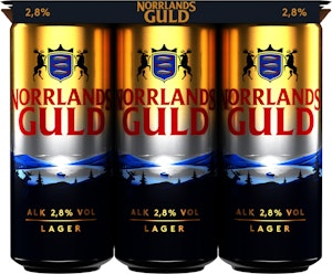 Norrlands Guld 2,8% 6x50cl