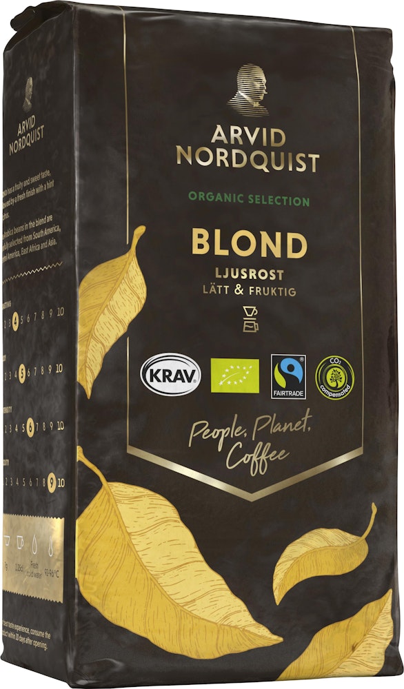 Arvid Nordquist Kaffe Selection Blond KRAV Fairtrade 450g Arvid Nordquist