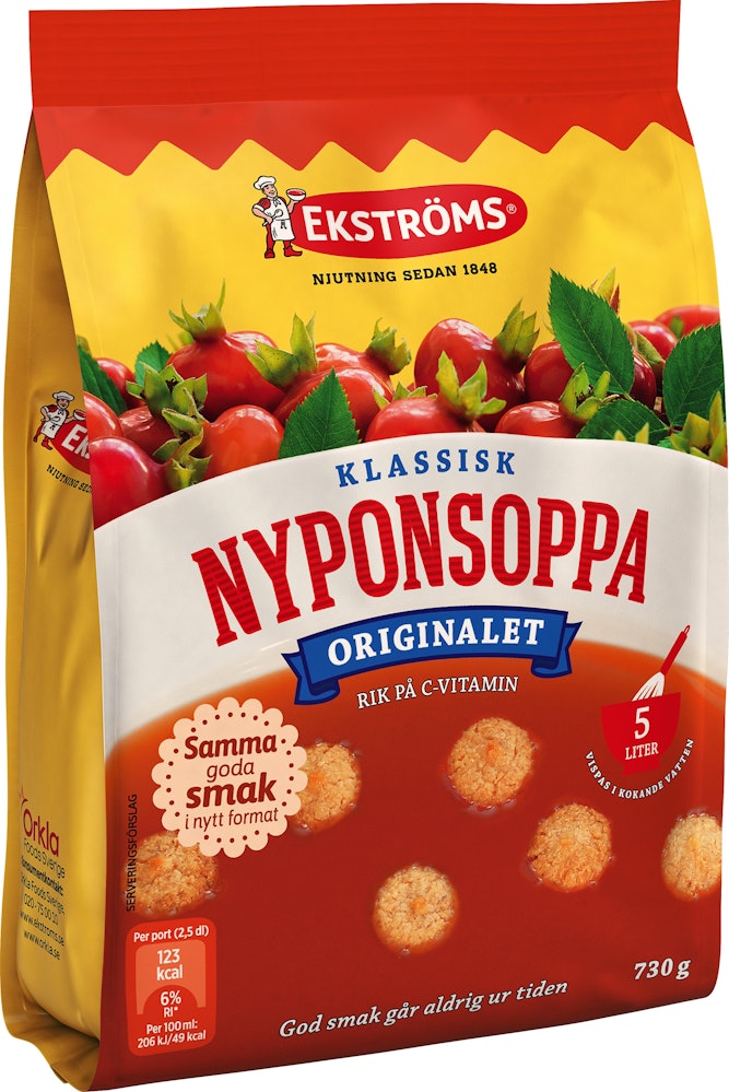Ekströms Klassisk Nyponsoppa 730g Ekströms