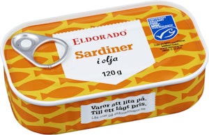 Sardiner I Olja Msc